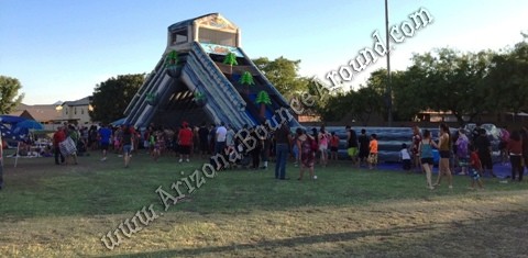 Big water slide rental companies in Arizona